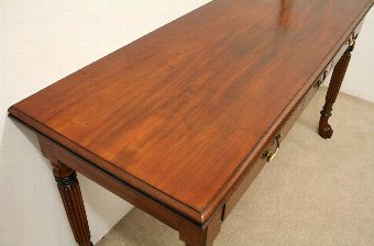 Antique Scottish Mahogany Serving Table