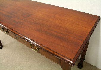 Antique Scottish Mahogany Serving Table