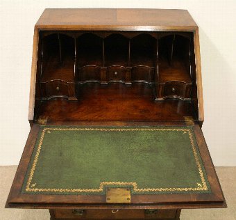 Antique George II Style Walnut Bureau