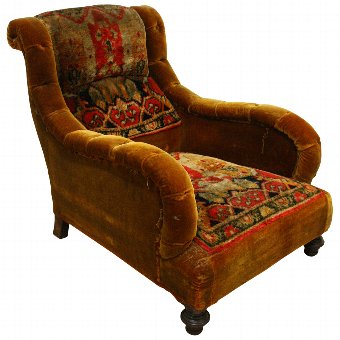 Victorian Carpet Chair