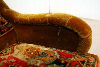 Antique Victorian Carpet Chair