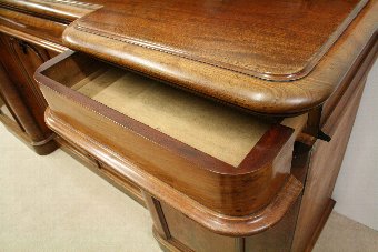 Antique Classic Victorian Scottish Mahogany Sideboard