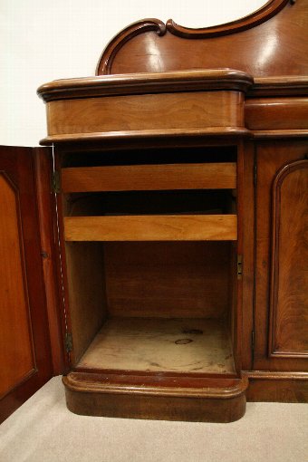 Antique Classic Victorian Scottish Mahogany Sideboard