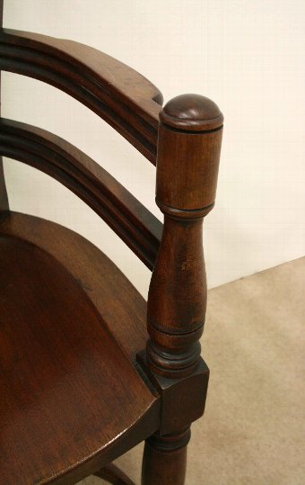Antique Pair of Mahogany Desk Chairs