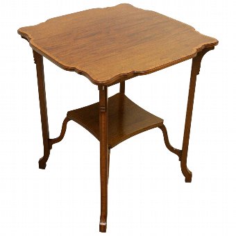 Sheraton Style Mahogany Inlaid Occasional Table