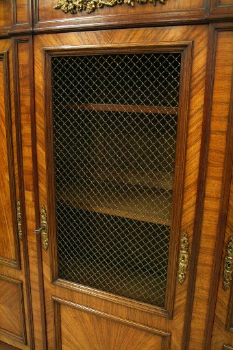 Antique French Walnut Display Cabinet/Side Cabinet