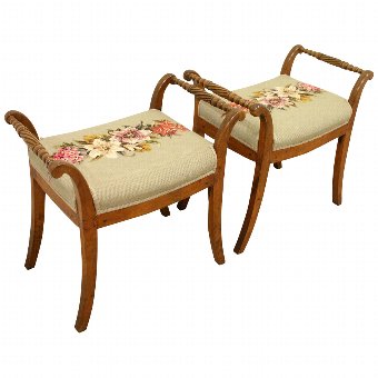 Pair of Window Seats/Stools