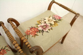 Antique Pair of Window Seats/Stools
