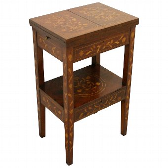 Dutch Marquetry Side Table