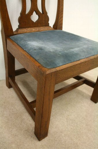 Antique Wheelers Oak Gossip Chair