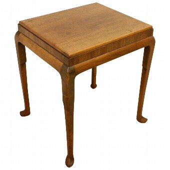 Whytock & Reid Walnut Occasional Table