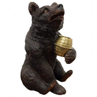 Black Forest Bear Tobacco Jar