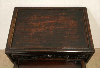 Antique Chinese Nest of Hardwood Tables