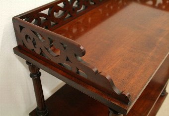 Antique Scottish Victorian 3 Tier Whatnot