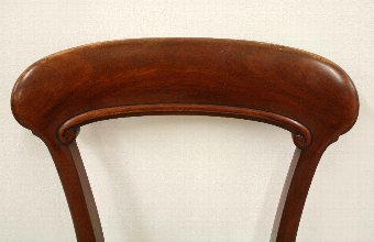 Antique Set of 6 Scottish Victorian Dining Chairs
