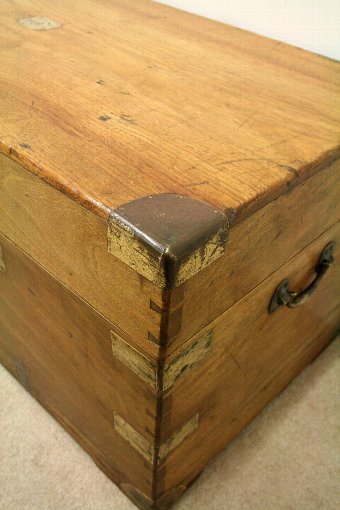 Antique Victorian Camphor Wood Trunk/Kist