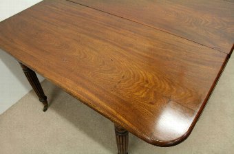 Antique George IV Mahogany Dining Table