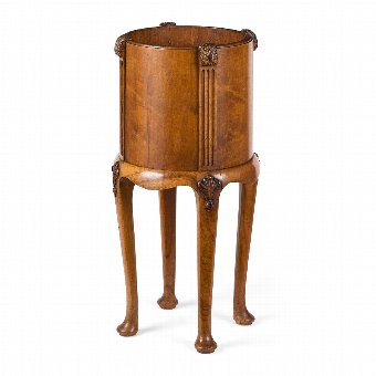 Morison & Co Walnut Jardinière Stand