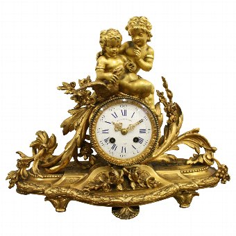 French Ormolu Mantel Clock