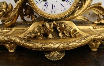 Antique French Ormolu Mantel Clock