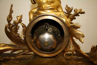 Antique French Ormolu Mantel Clock