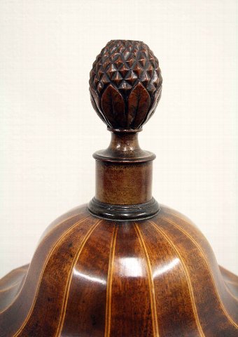 Antique George III Mahogany Urn Cutlery Box
