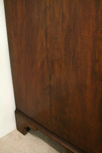 Antique George III Figured Walnut Chest of Drawers