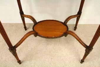 Antique French Style Oval Satinwood Occasional Table