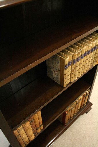 Antique Beech Open Bookcase