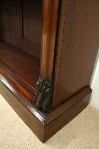 Antique Tall Victorian Open Bookcase
