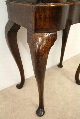 Antique George II Style Serpentine Chest on Stand