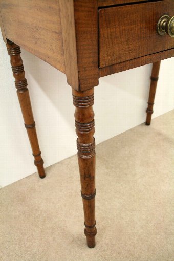 Antique George III Mahogany Low Side Table