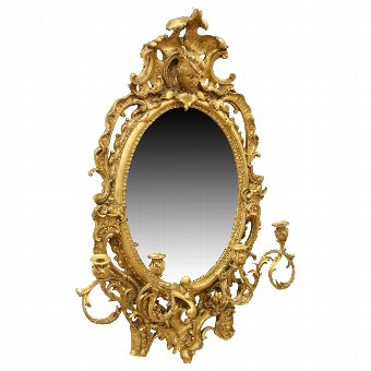 Late Georgian Giltwood Girandole