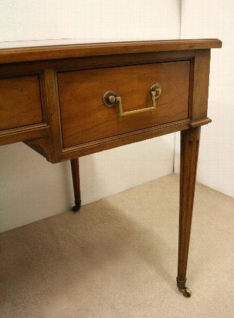 Antique French Style Cherrywood Library Table/Desk