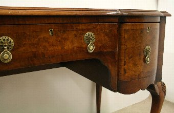 Antique George II Style Walnut Side Table/Desk