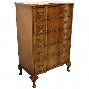 George I Style Walnut Chest of Drawers