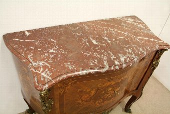 Antique French Kingwood Commode/Side Cabinet