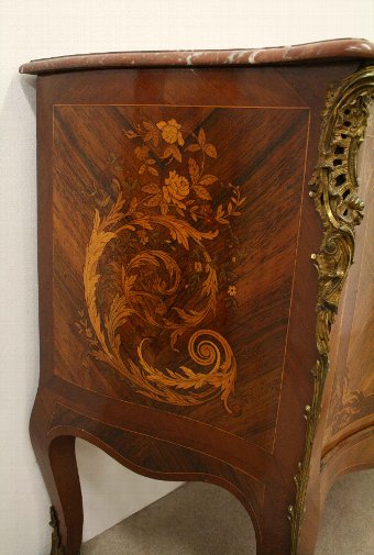 Antique French Kingwood Commode/Side Cabinet