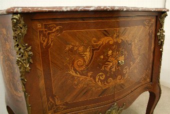 Antique French Kingwood Commode/Side Cabinet