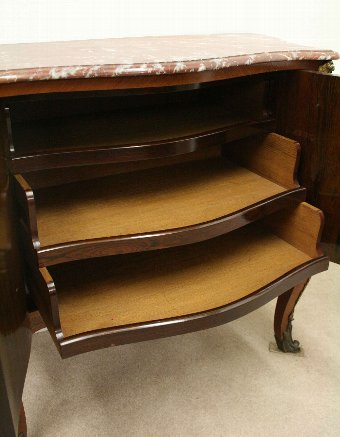 Antique French Kingwood Commode/Side Cabinet