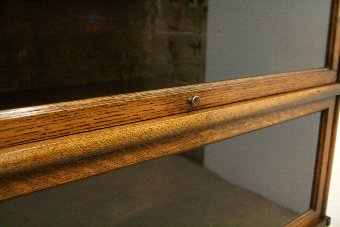 Antique Globe Wernicke Oak Sectional/Stacker Bookcase