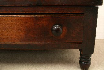 Antique George III Mahogany and Stained Beech Book Press