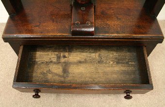 Antique George III Mahogany and Stained Beech Book Press