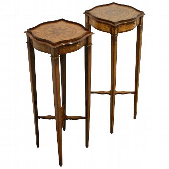 Matched Pair of George III Style Urn/Kettle Stands