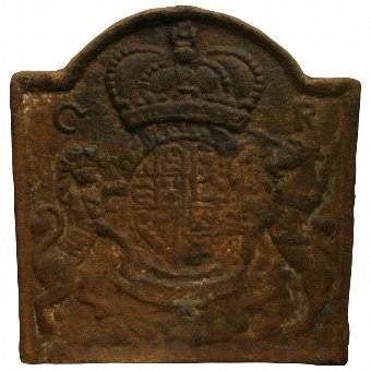 Cast Metal Fire Back