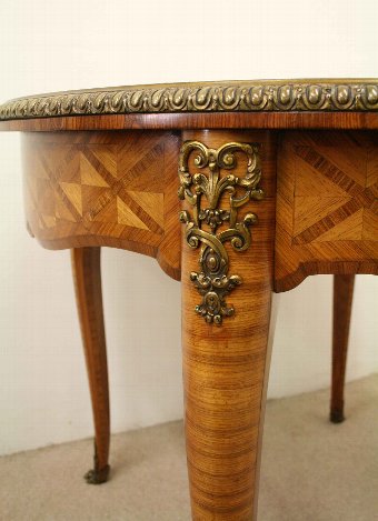 Antique Louis XV Style Kingwood Centre Table