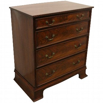 Georgian Style Spanish Mahogany Chest of Drawers