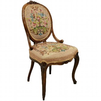 Mid Victorian Rosewood Side Chair