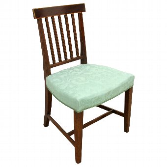 Late George III Mahogany Chair