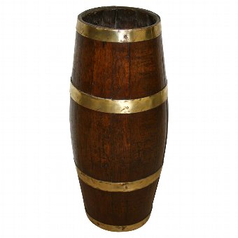 Victorian Oak Stick Stand